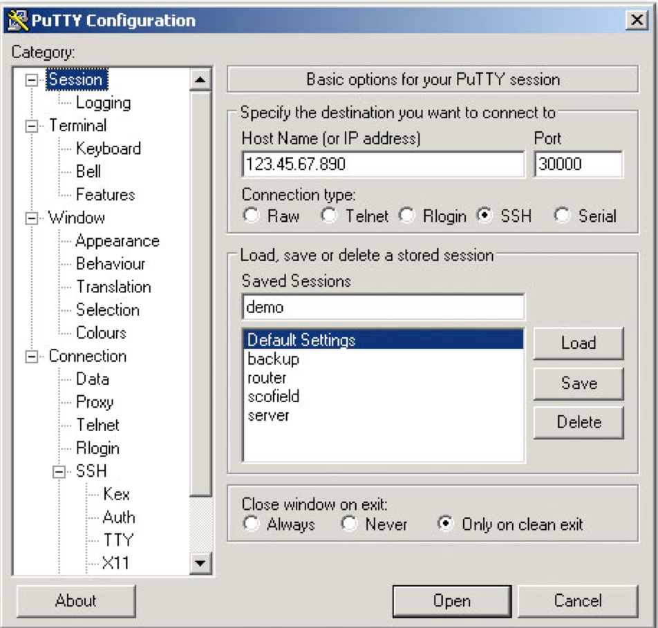 Generate ssh key windows putty